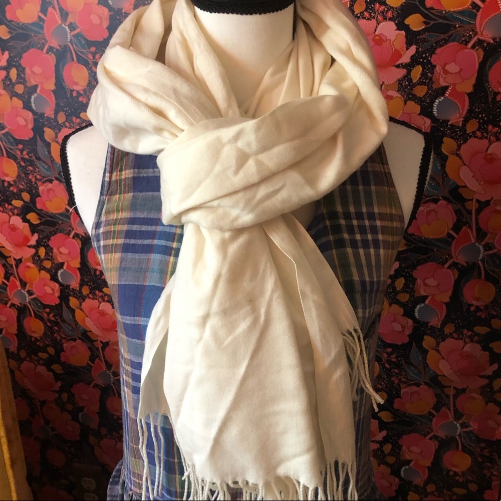 Reemonde Cream Pashmina